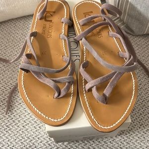 K.Jacques Zenobie wrap sandal